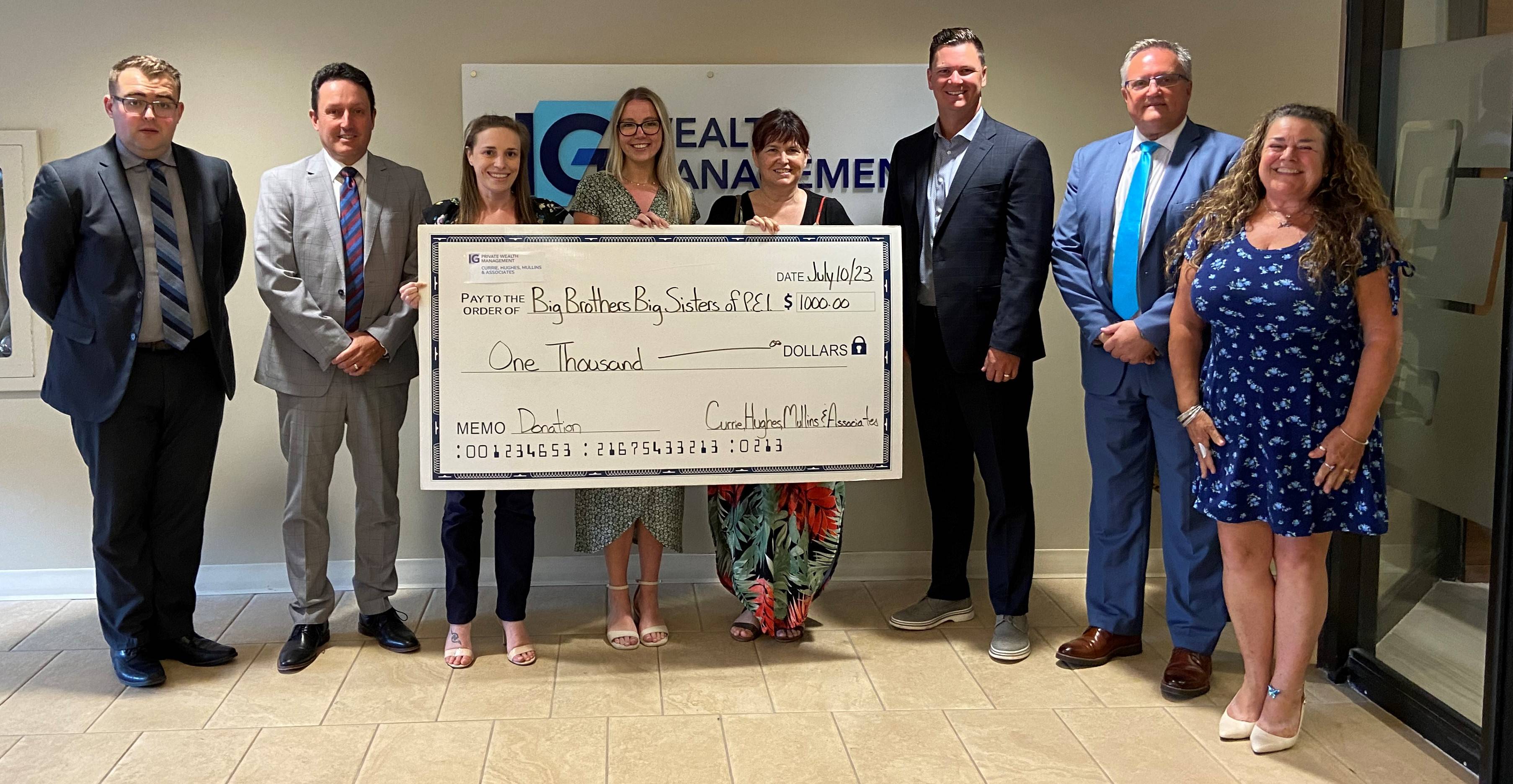 Big Brothers Big Sisters of PEI - July 2023